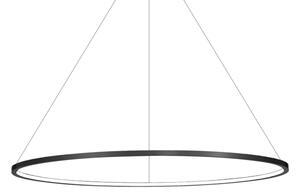 LED Пендел за баня SATURNO LED/57W/230V Ø 100 см IP44 антрацит