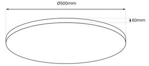 LED Димируем плафон LAYLA LED/50W/230V 3000/4000/6000K златист + д.у