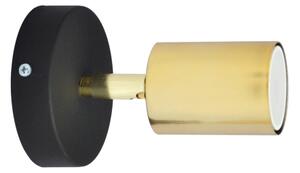 LED Стенен спот TUNE 1xGU10/4,8W/230V златист/черен