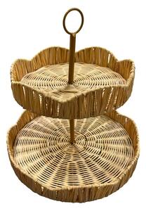 RATTAN ДЕКО ЕТАЖЕРКА 29.5/30 CM