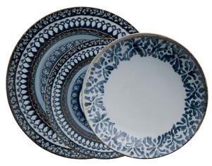 MEDITERRANEUM STONEWARE СЕРВИЗ ЗА ХРАНЕНЕ 12 ЧАСТИ