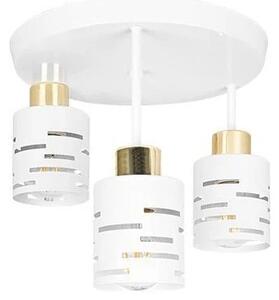Плафонен полилей ELEN 3xE27/35W/230V бял/златист