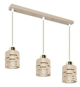 Полилей на кабел ELEN 3xE27/35W/230V бежов/златен