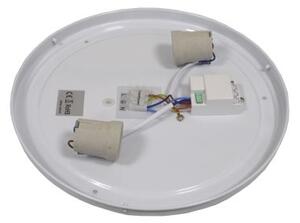 Потолно осветително тяло WILTON със сензор, 2xE27/60W/230V, Ø 33 см, антрацит