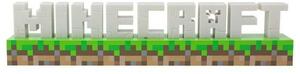 Статуетка Paladone Minecraft Logo Light, многоцветна