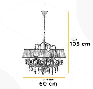 ONLI - Пендел KAREN 5xE14/6W/230V бял