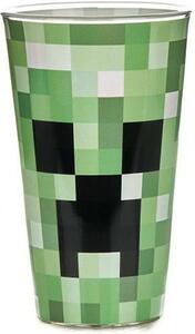Чаша Paladone Minecraft Creeper Glass, 400ml, зелена