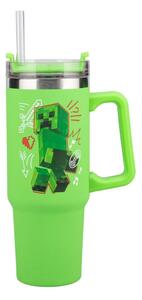 Чаша Paladone Minecraft - Green, Multiway Travel, 900ml, зелена
