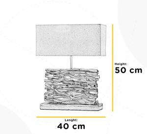 ONLI - Настолна лампа MARICA 1xE27/22W/230V 50 см