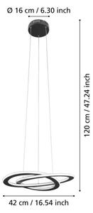 Eglo 99396 - LED полилей на кабел ROLIMARE LED/35W/230V