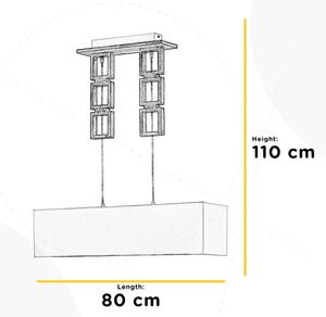 ONLI - Пендел KISAR 2xE27/22W/230V