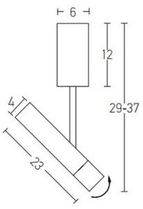 Zambelis 22028 - LED Полилей LED/4W/230V