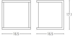 Zambelis E127 - Екстериорен аплик 1xE27/18W/230V IP54 антрацит