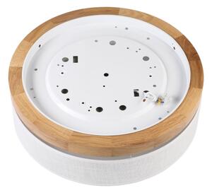 Brilagi - LED таванен плафон BELLADONNA LED/36W/230V Ø 40 см бял/дъб