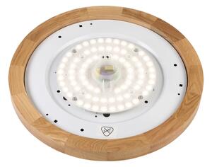 Brilagi - LED таванен плафон BELLADONNA LED/36W/230V Ø 40 см бял/дъб