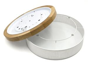 Brilagi - LED таванен плафон BELLADONNA LED/36W/230V Ø 40 см бял/дъб