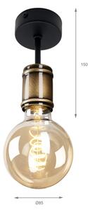 Brilagi - Плафониера OMBORO 1xE27/60W/230V