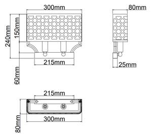 Open Design OR84597 - Стенно осветително тяло VERNO 2xE14/12W/230V лъскав хром