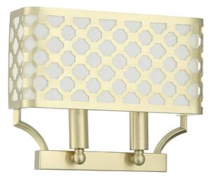 Open Design OR84603 - Стенно осветително тяло VERNO 2xE14/12W/230V месинг