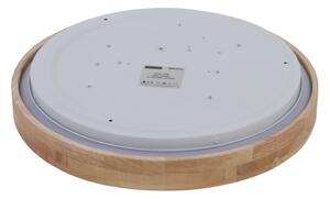 Brilagi - LED таванно осветително тяло WOODROUND LED/30W/230V 3000/4000/6000K, с диаметър 40 см