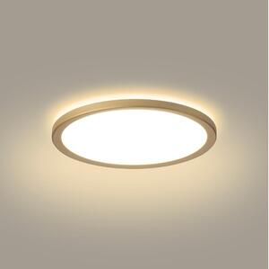 Brilagi - LED осветително тяло за баня ULTRA SLIM LED/12W/230V Ø 22,5 см златисто IP54