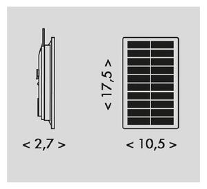 Ecolite DX-SOLAR-3000/5M - LED Соларна лента 3,7V 2400mAh 5 м IP65