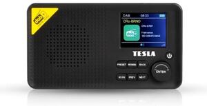 TESLA Electronics - Радио DAB+ FM 5W/1800 mAh черен