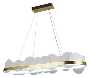 LED Димируем пендел LED/50W/230V 3000-6500K златист + дистанционно управление