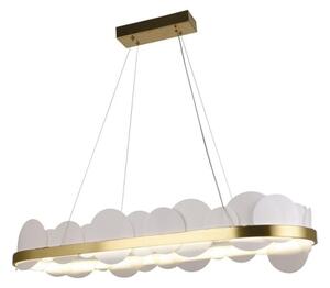 LED Димируем пендел LED/50W/230V 3000-6500K златист + дистанционно управление