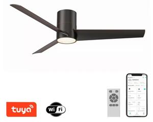 Immax NEO 07135-B-LED Димируем вентилатор FRESH 18W/230V Wi-Fi Tuya черен + д.у