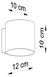 Brilagi - LED аплик FRIDA 1xG9/3,5W/230V бетон