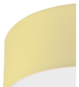 Плафон SIRJA PASTEL DOUBLE 2xE27/15W/230V Ø 35 см жълти