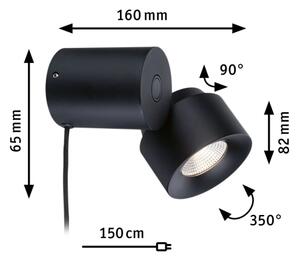 Paulmann 79776 - LED/3W Димируем аплик 2в1 PURIC PANE 230V