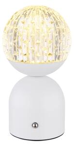 Globo 21007W - LED Димируема сензорна настолна лампа JULSY LED/2W/5V бял