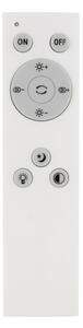 Globo 41594D2 - LED Димируем плафон DORO LED/24W/230V черен + д.у