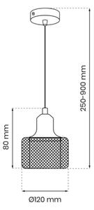 Пендел LUMI 1xG9/8W/230V