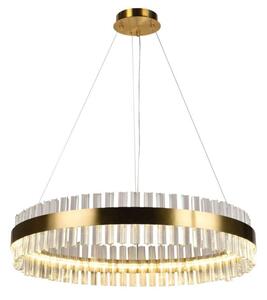 LED Димируем кристален полилей на връв LED/55W/230V + дистанционно управление