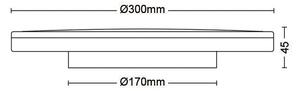 Philips- LED Димируем плафон OZZIET SCENE SWITCH LED/18W/230V 4000K