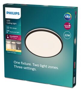 Philips- LED Димируем плафон OZZIET SCENE SWITCH LED/22W/230V 2700K