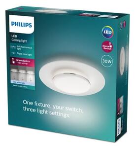 Philips- LED Димируем плафон GARNET SCENE SWITCH LED/30W/230V 4000K