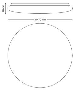 Philips - LED Димируем плафон IZSO LED/40W/230V 2700-6500K + д.у