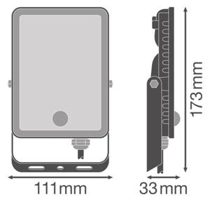 Ledvance - LED Екстериорен прожектор със сензор FLOODLIGHT LED/20W/230V IP65