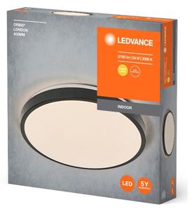 Ledvance - LED Плафониера ORBIS LONDON LED/24W/230V черен