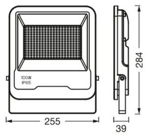 Ledvance - LED RGBW Димируем прожектор FLOODLIGHT LED/100W/230V IP65 Wi-Fi