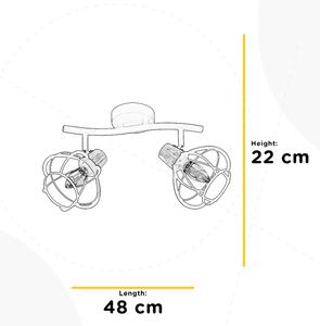 ONLI - Спот GINGER 2xE14/6W/230V