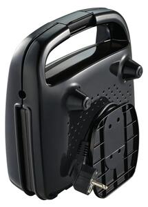 Tefal - Уред за приготвяне на сандвичи CROC TIME 700W/230V черен/хром