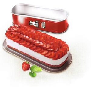 Tefal - Сгъваема овална форма за печене DELIBAKE 30x11 cm червен