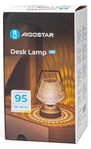 Aigostar LED регулируема презареждаема лампа 1W 5V 2700-6500K 1800mAh 20см