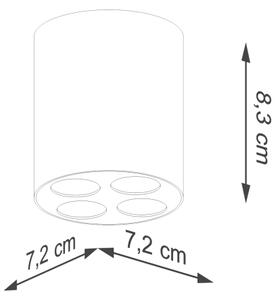 Sollux SL.1210 - LED Спот ZOE LED/9W/230V черен