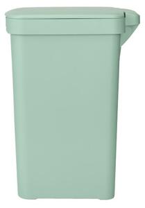 Кош за боклук с педал Brabantia StepUp 1008481, 16 л, Екологични материали, Голям отвор, Светлозелен